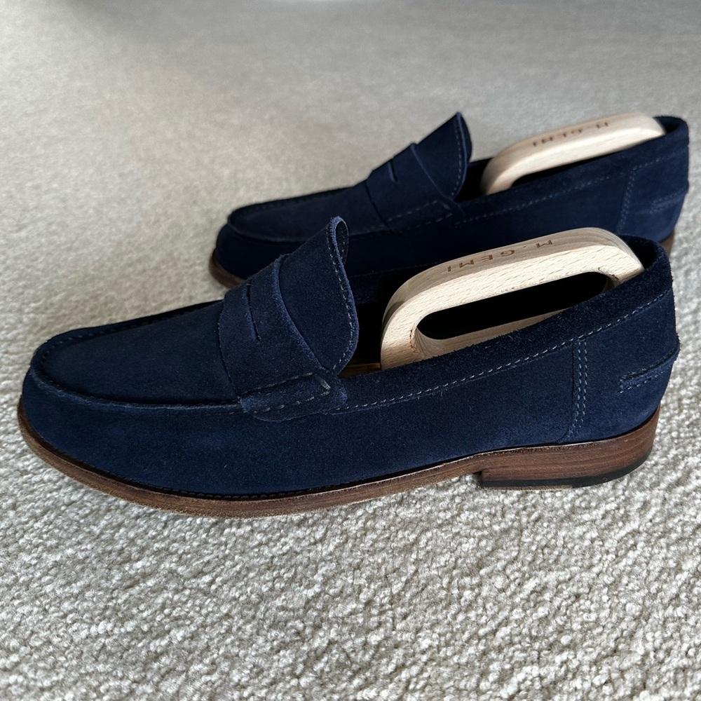 Men’s M. Gemi Italian suede loafers